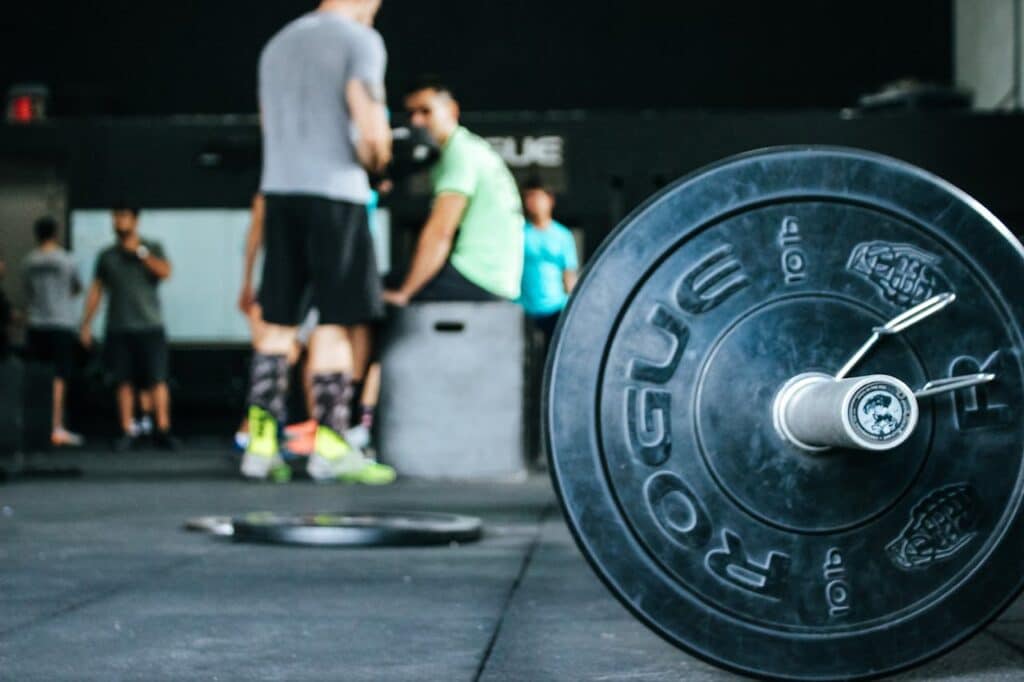 Cours de cross fit en groupe